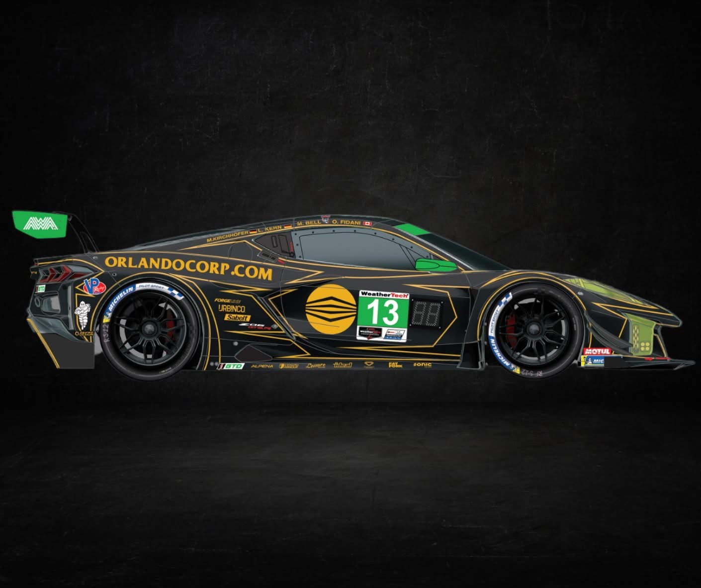AWA Racing Presenta Diseño IMSA GTD 2025 - SportsCar En Español